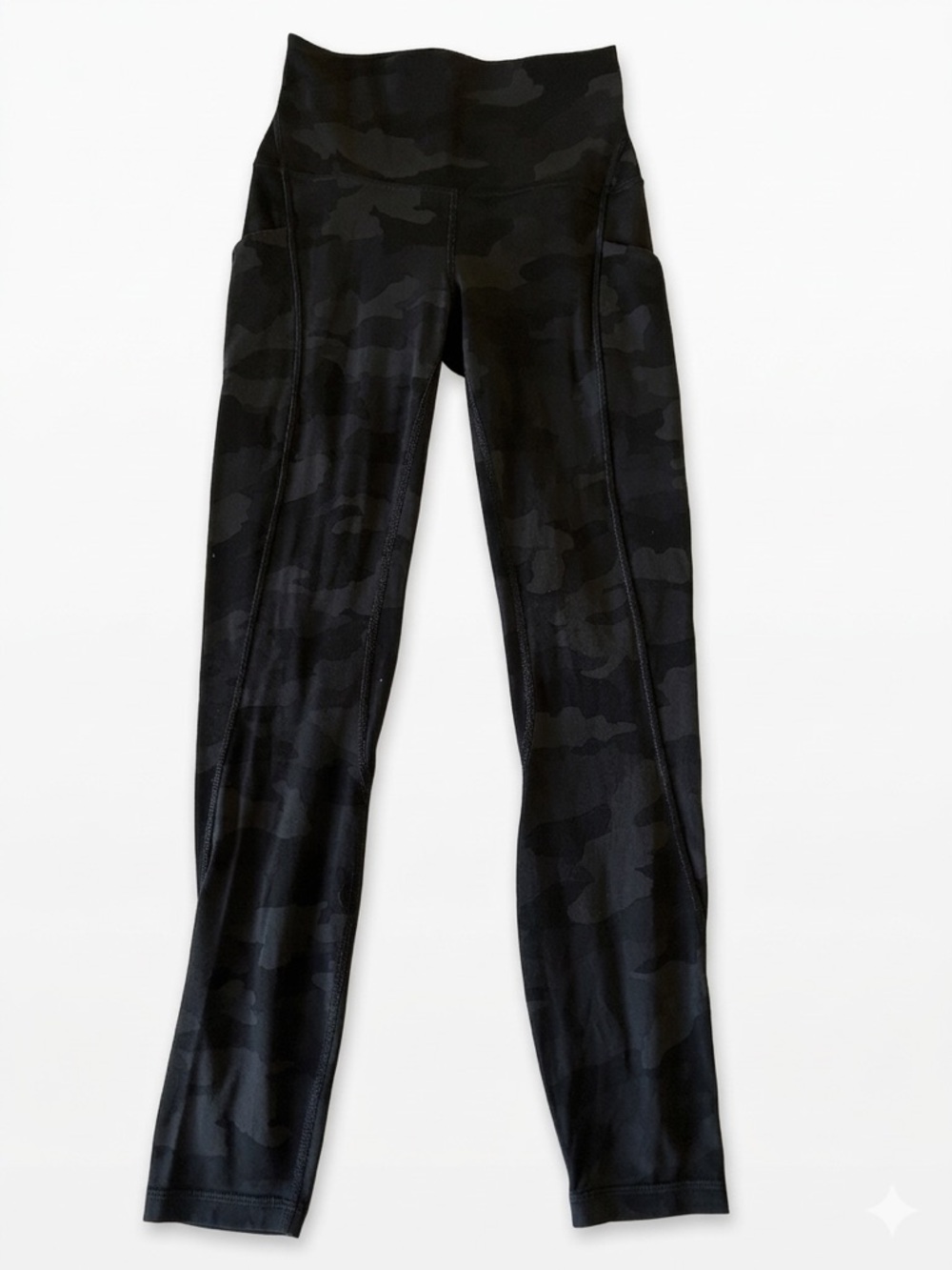 lululemon athletica Black Camo Leggings